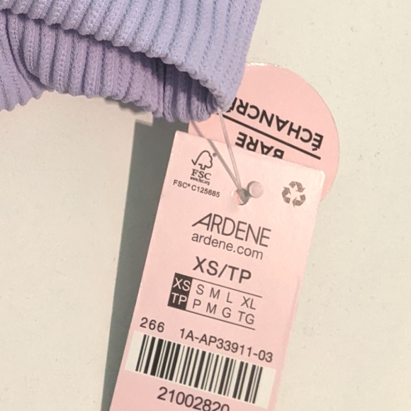 High Leg Bikini Bottom Ribbed - Picture 5 of 6